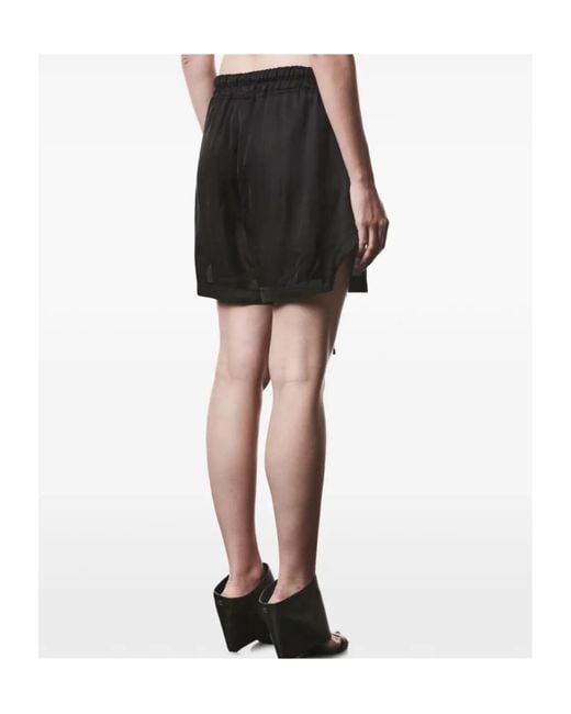 Thom Krom Blue Drawstring Shorts