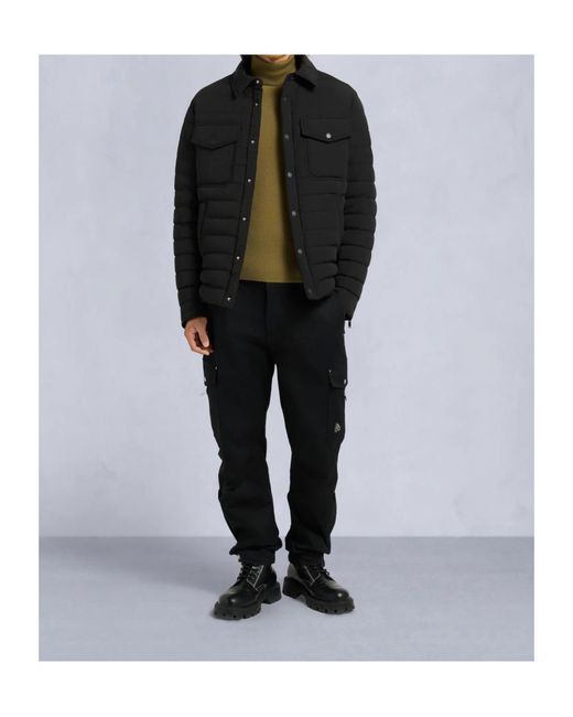 Moose Knuckles Black Apos;S Lennox Shirt Jacket for men