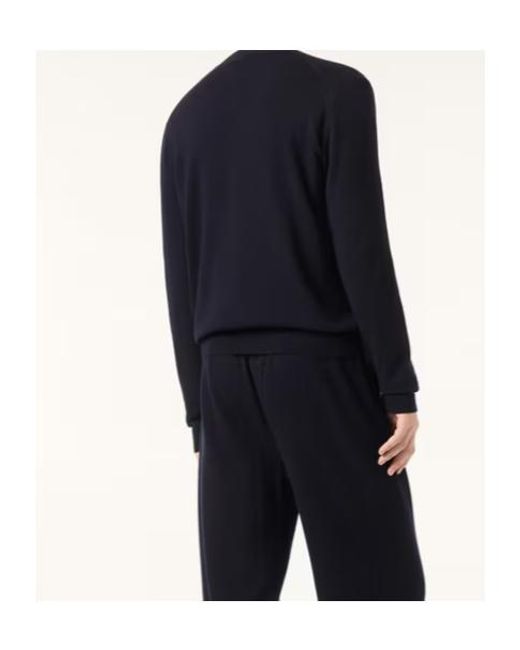 Loro Piana Blue Classic Cardigan for men