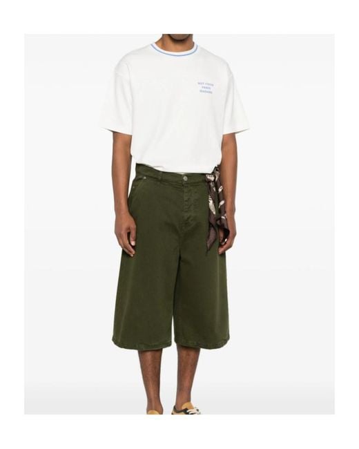 Drole de Monsieur White Short-Sleeved T-Shirt for men