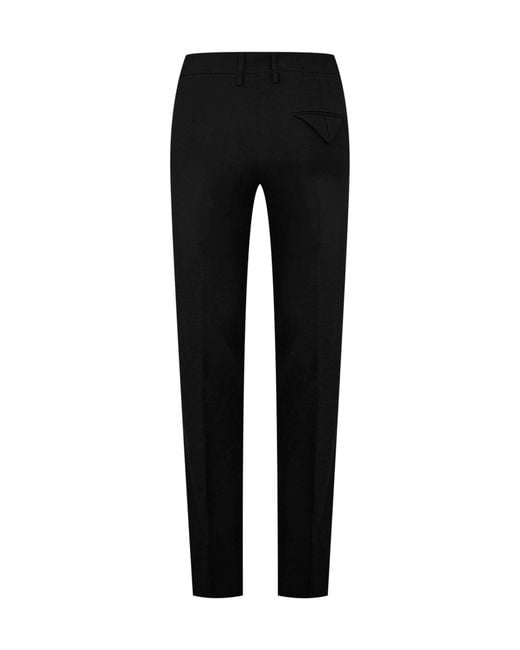 Bottega Veneta Black Highwaisted Tailored Trousers