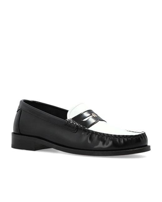 Furla Black Collage Colour-Block Loafers