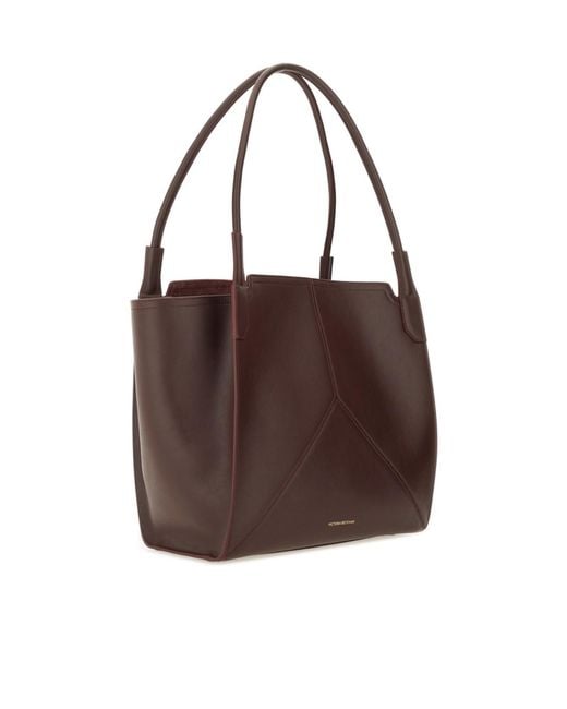 Victoria Beckham Brown Small Victoria Tote Bag