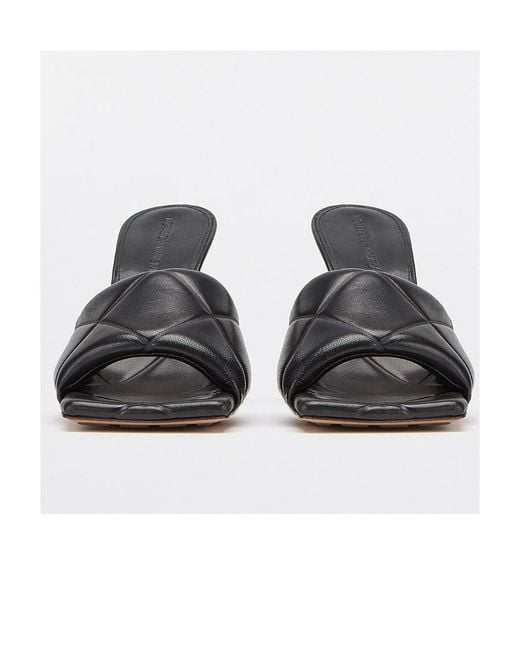 Bottega Veneta Black The Lido Sandals