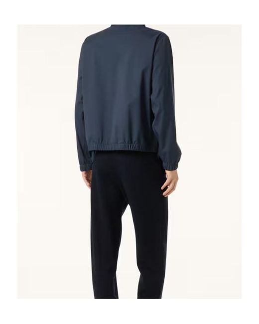 Loro Piana Blue Bomber Jacket for men