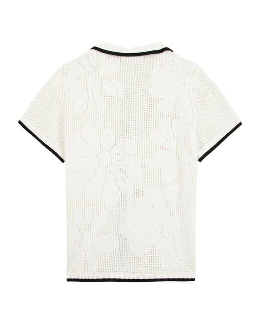 Maison Labiche White Beuret Shirt for men