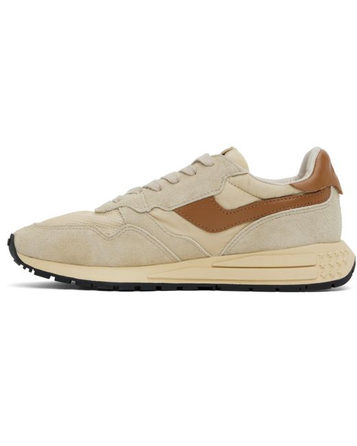 Autry Natural Reelwind Lace-Up Sneakers for men