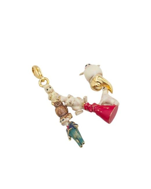 Marni White Alphabet 'N' Charm