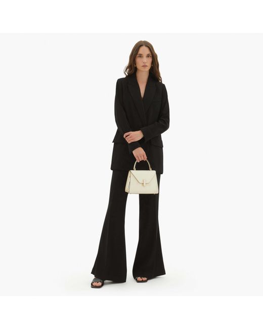 Valextra Natural Iside Mini Shoulder Bag