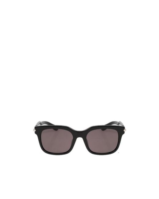 McQueen Multicolor Eyewear T-Bar Rectangular Sunglasses
