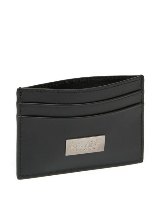 MM6 by Maison Margiela Black Numeric Card Holder