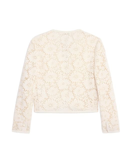 Céline White Verneuil Jacket
