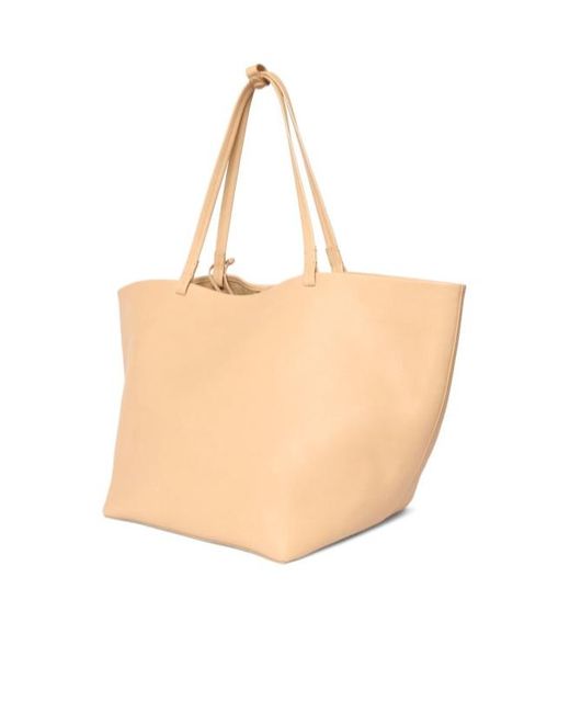 The Row Natural Park Saddle Tote Bag