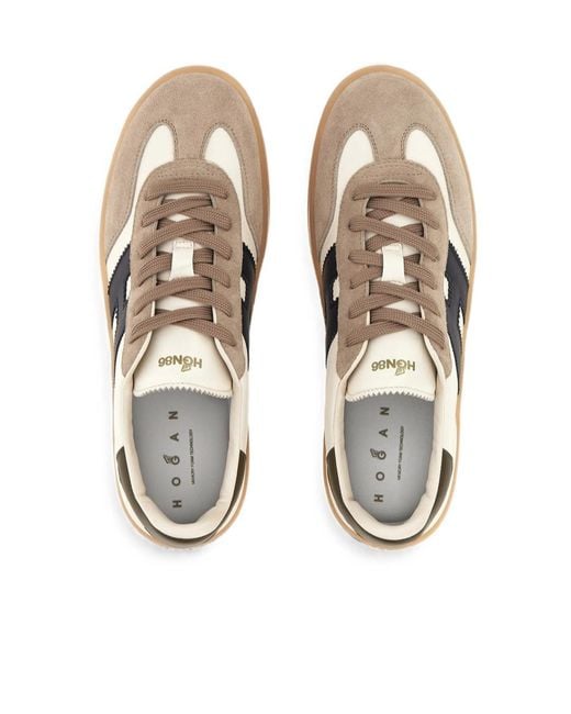 Hogan Multicolor Cool Logo-Patch Sneakers