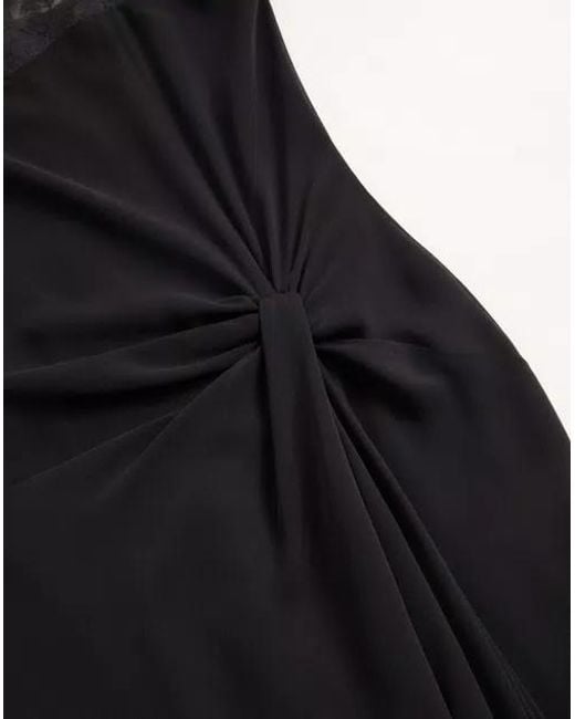 Valentino Black Georgette Dress