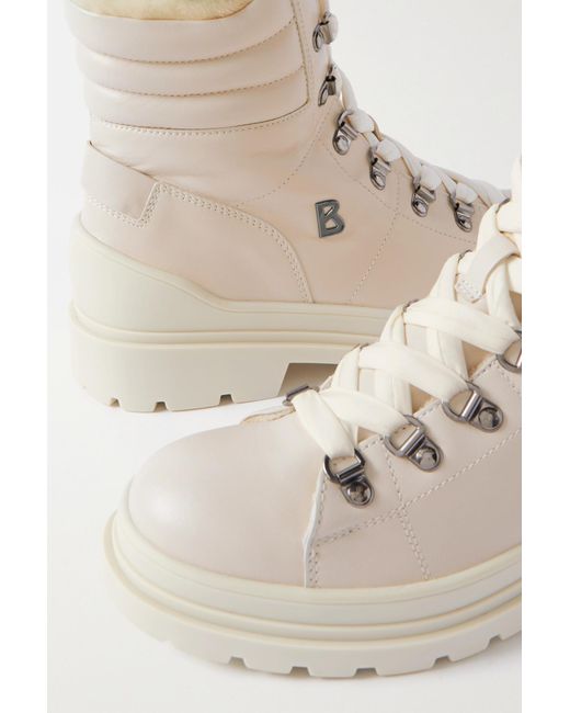 Bogner Natural Casual Smooth Leather Boots