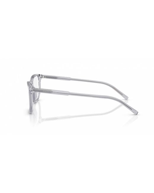 Dolce & Gabbana White Rectangular Flat Mirror for men