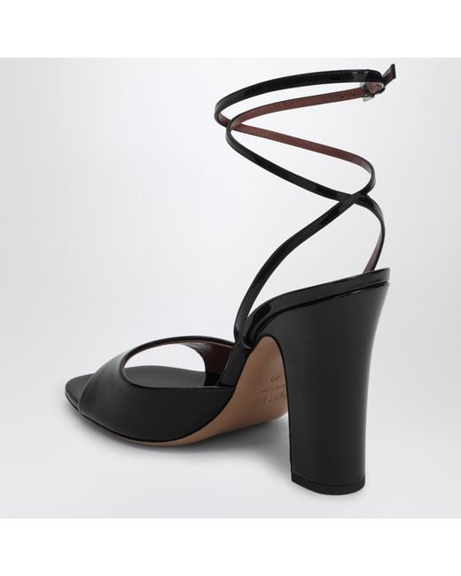 Paris Texas Black Lara Sandals