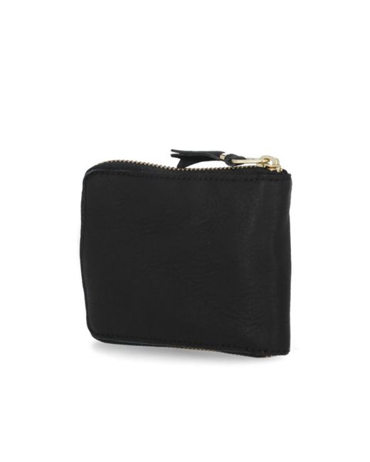 Comme des Garçons Black Comme Des Garçons Wallet Rectangle-Shape Zip-Around Wallet for men