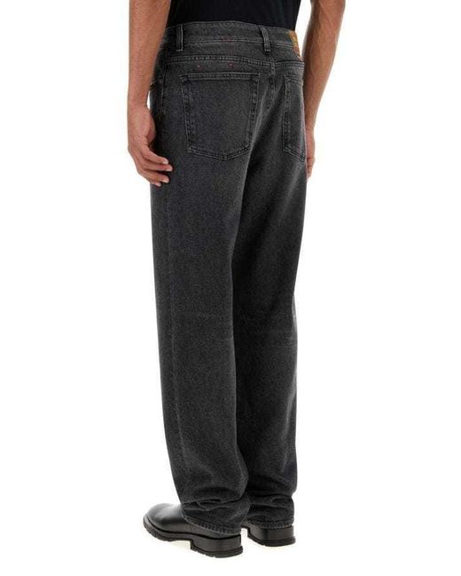DIESEL Gray 1955 D-Rekiv Straight Jeans for men