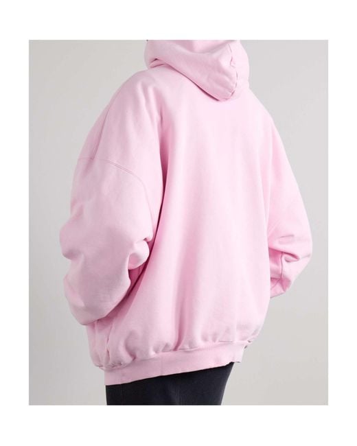Balenciaga Pink Beverly Hills Oversized Hoodie