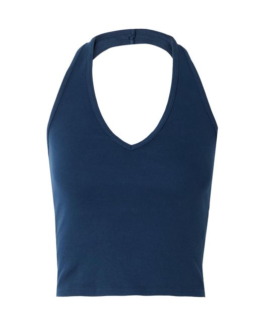 Nili Lotan Blue Britt Backless Top
