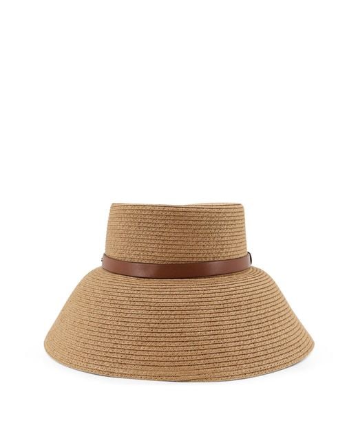 Max Mara Natural Legenda Wide-Brim Hat