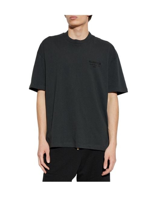 AllSaints Black Xander Logo T-Shirt