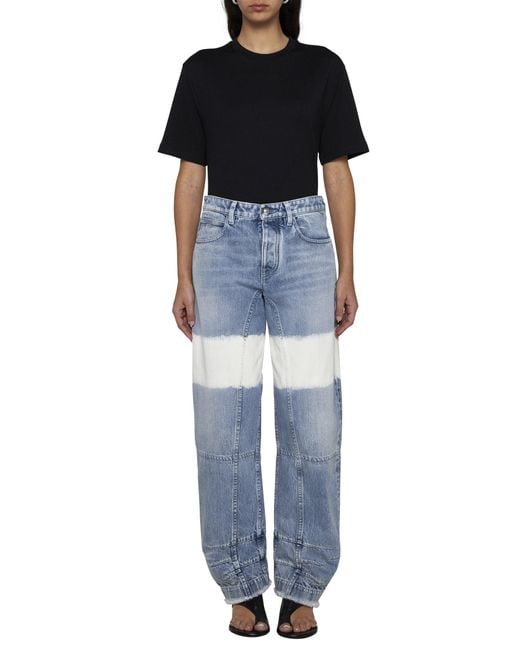 Jil Sander Black Logo Printed Crewneck T-Shirt