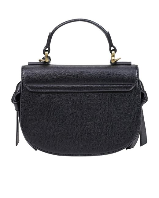 Moschino Black Flap Shoulder Bag