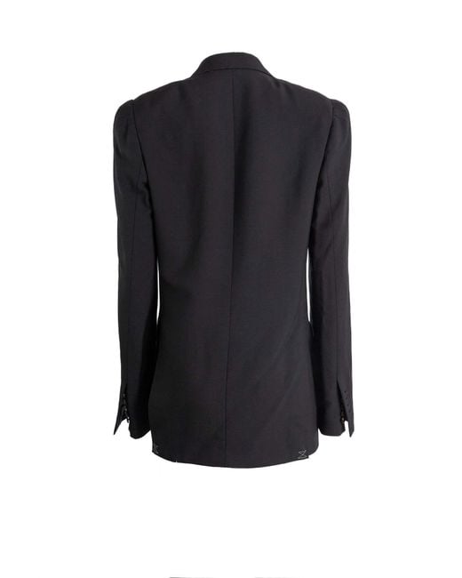 Dries Van Noten Black Long-Sleeved Suit Jacket