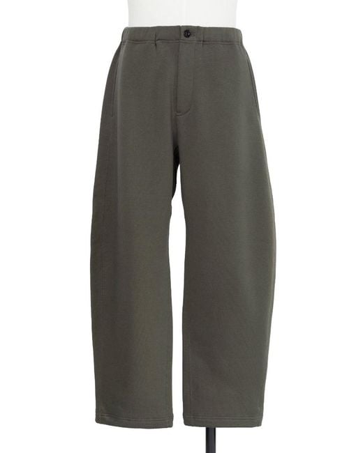 Sacai Gray Cotton Jersey Pants for men