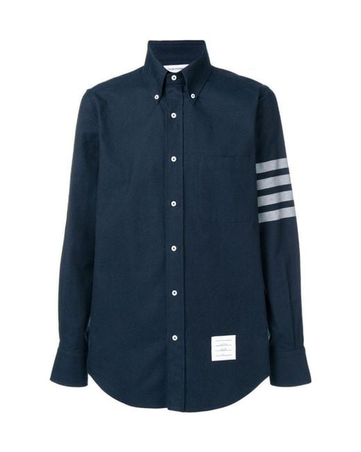 Thom Browne Blue Casual Shirts for men
