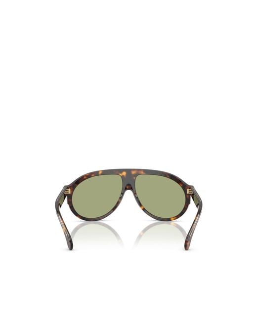Moncler Green Eyewear Aviator Sunglasses for men