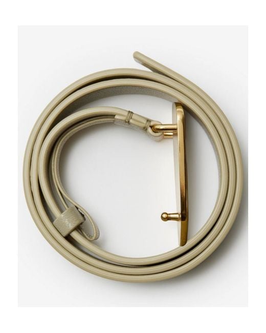 Burberry Natural Shield Leather Belt