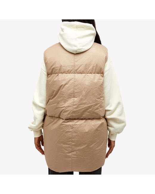 Canada Goose Natural Logo-Patch Padded Cotton Gilet