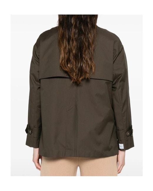 Max Mara Multicolor Long-Sleeved Jacket