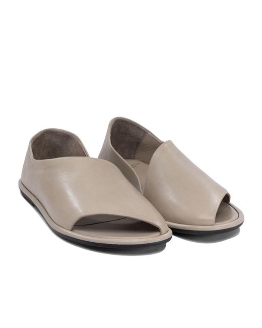 Officine Creative Gray Open-Toe Sandals