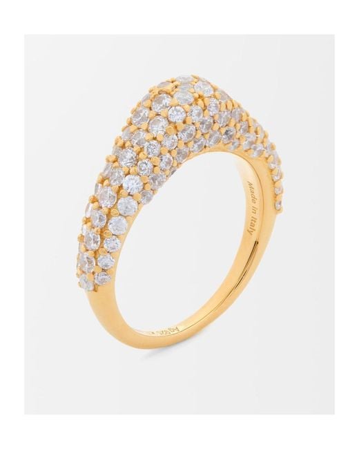 Loewe White Stirrup Ring