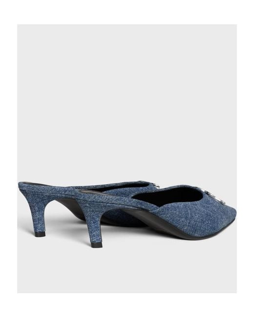 Céline Blue Alma Triomphe Mule