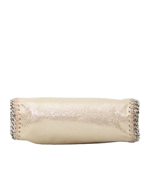 Stella McCartney Natural Falabella Micro Tote Bag
