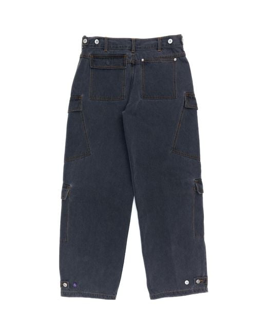 Pam Blue Belt-Loop Jeans for men
