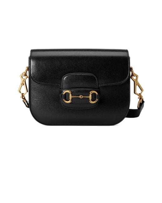 Gucci Black Horsebit 1955 Mini Crossbody Bag
