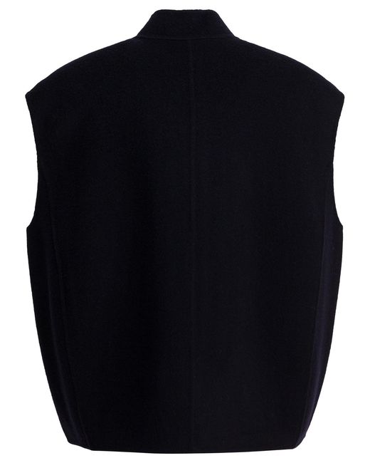 Soeur Blue Adeline Sleeveless Jacket