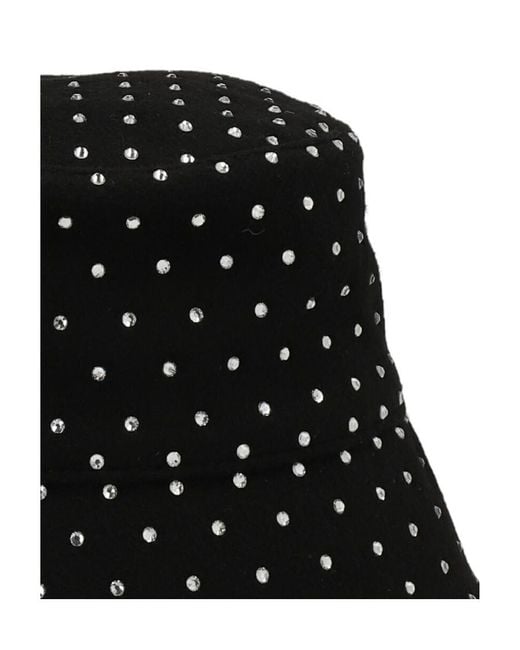 Ruslan Baginskiy Black Sparkle Bucket Hat
