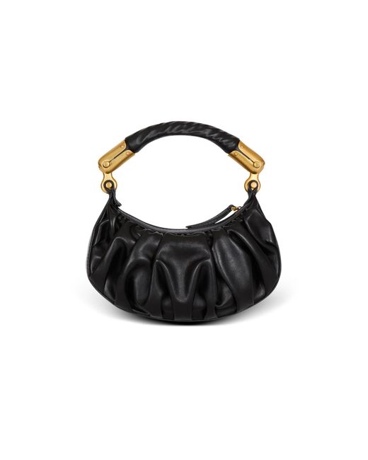 Balmain Black Ebene Mini Bag