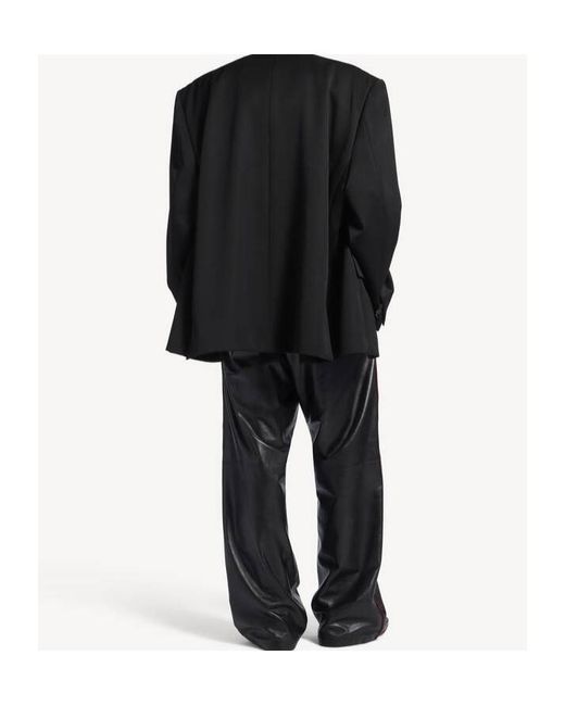 Balenciaga Black Tracksuit Pants for men
