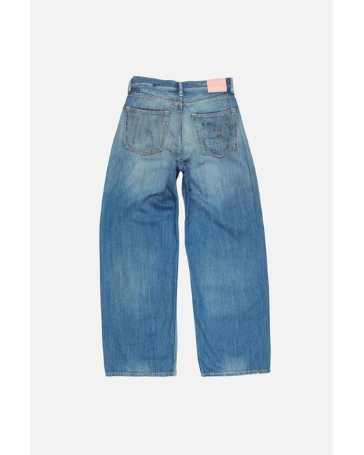 Acne Blue 1981 Loose Fit Jeans for men