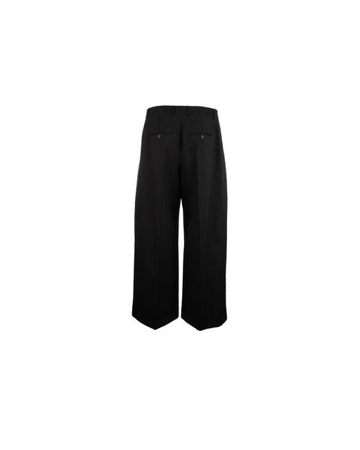 Céline Black Casual Pants With Belt Loops for men