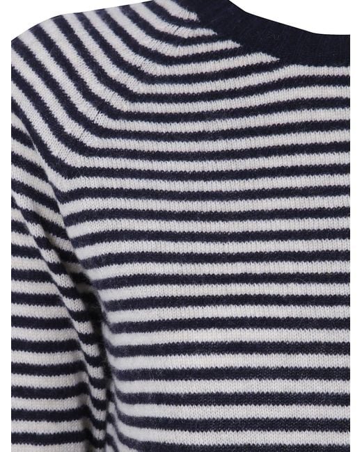Baserange Blue Long-Sleeved Knitwear